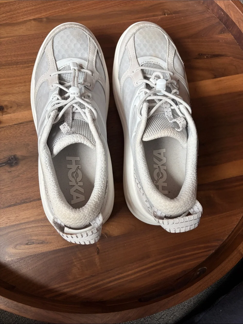 Women's Hoka Bondi - Grey/White